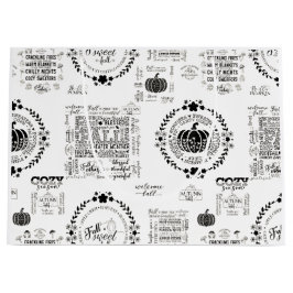 Autumn Vibes Paper Gift Bag ラージペーパーバッグ