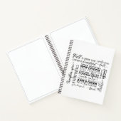 Autumn Vibes Spiral Notebook & Sketchbook ノートブック (内部)