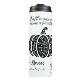 Autumn Vibes Thermal Tumbler タンブラー