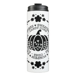 Autumn Vibes Thermal Tumbler タンブラー