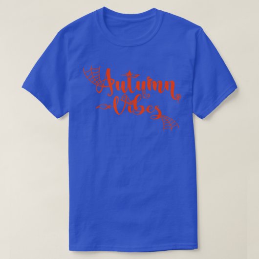 Autumn Vibes With Spooky Design Graphics Tシャツ (デザイン正面)