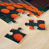 Autumn Village & Flower Cart Jigsaw Puzzle ジグソーパズル (側面)