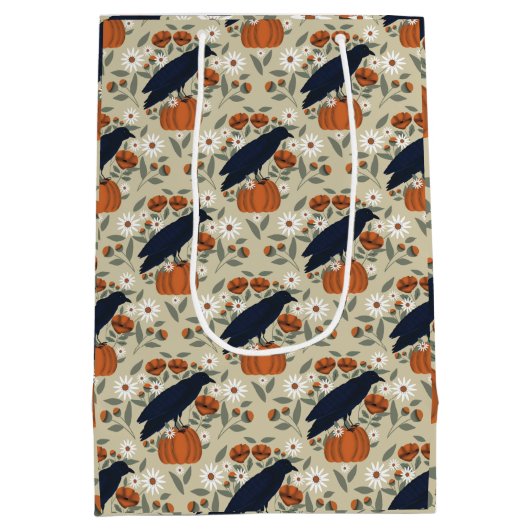 Autumn Watcher ミディアムペーパーバッグ (裏面)