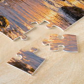 Autumn Watermill Sunset Jigsaw Puzzle ジグソーパズル (側面)