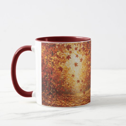 Autumn Whispers Mug マグカップ (左)