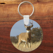 Autumn Whitetail Buck キーホルダー (正面)