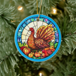 Autumn Wildlife セラミックオーナメント