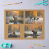 Autumn Wildlife 薄葉紙 (クラフト)