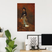 Autumn - Winslow Homer Fine Art Poster ポスター (ホームオフィス)