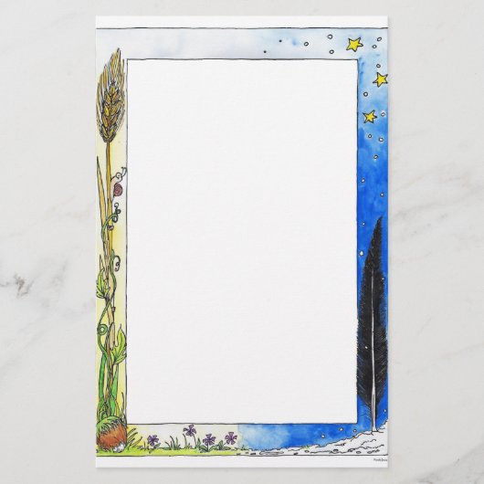 AUTUMN/WINTER文房具（ニコール・ジャネス） 便箋 (正面)