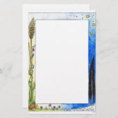 AUTUMN/WINTER文房具（ニコール・ジャネス） 便箋 (正面/裏面)