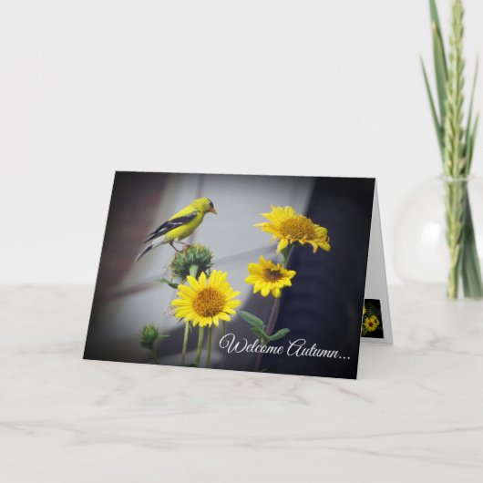 Autumn Wishes Card by Stan 招待状 (正面)