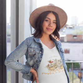 Autumn Woodland Pumpkin | ママになる Tシャツ