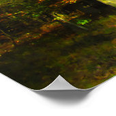 Autumn Woods & Sunshine - Personalised ポスター (角)