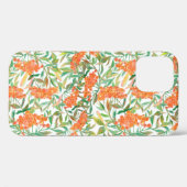 Autumnal Rowan:フローラシームレスデザイン Case-Mate iPhoneケース (裏面 (横))