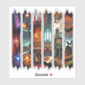 Autumnal Whimsigoth Enchanted Washi Tape Scrapbook シール (シート)