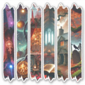 Autumnal Whimsigoth Enchanted Washi Tape Scrapbook シール (正面)