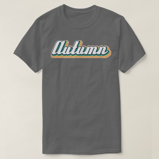 AutumnRetro名ヴィンテージ Tシャツ (デザイン正面)