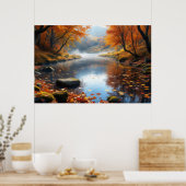 Autumn's Gentle Symphony ポスター (キッチン)