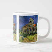 Auvers-sur-Oiseにある教会(ヴィンセント・ヴァン・ゴッホ) ジャンボコーヒーマグカップ (右)