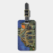 Auvers-sur-Oiseにある教会(ヴィンセント・ヴァン・ゴッホ) ラゲッジタグ (正面縦)