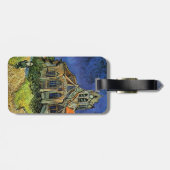 Auvers-sur-Oiseにある教会(ヴィンセント・ヴァン・ゴッホ) ラゲッジタグ (裏面横)