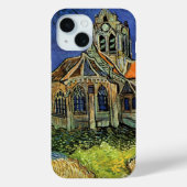 Auvers-sur-Oiseにある教会(ヴィンセント・ヴァン・ゴッホ) Case-Mate iPhoneケース (裏面)