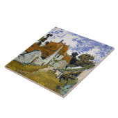 Auvers-sur-Oiseの通りby Vincent van ゴッホ タイル (側面)