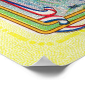 AuzフルーアD' Alsace Soap LabelParis,フランス ポスター (角)