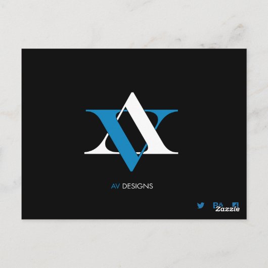 AVデザイン ポストカード (裏面)