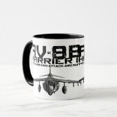 AV-8BのハリアーII マグカップ (正面左)