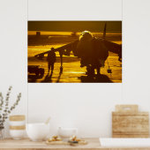 AV-8Bハリアジェット ポスター (キッチン)