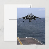 AV-8BハリアーIIはがき ポストカード (正面/裏面)