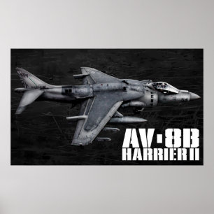 AV-8BハリアーII ポスター