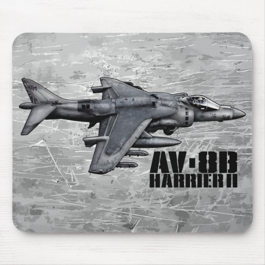 AV-8BハリアーII マウスパッド (正面)