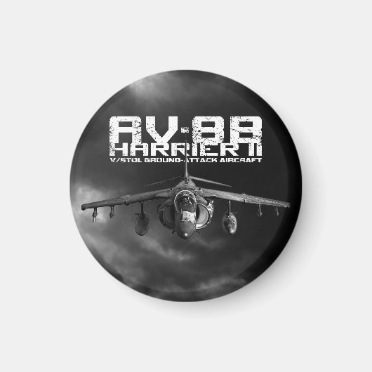 AV-8BハリアーII マグネット (正面)