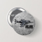 AV-8BハリアーII 缶バッジ (正面&裏面)
