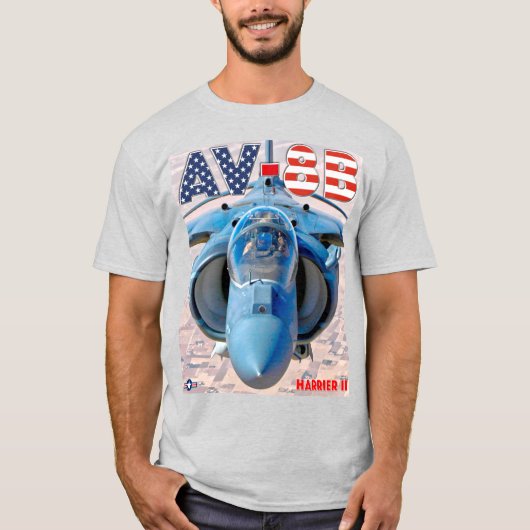 AV-8BハリアーII Tシャツ (正面)