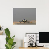 AV-8B Harrier II航空機 ポスター (ホームオフィス)