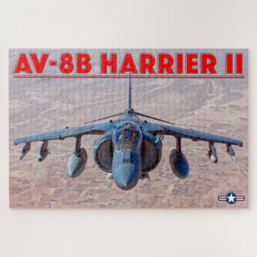 AV-8B HARRIER II （20x30インチ） ジグソーパズル (横)