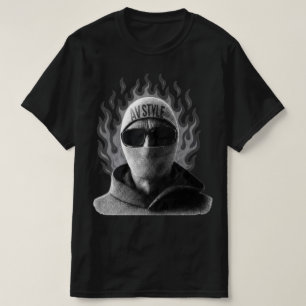 AV STYLE フレームマスクストリートウェア Tシャツ
