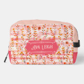 Avaリーピンクとオレンジウォーターのカラーフローラ ドップキット (裏面)