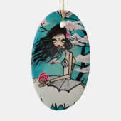 "Ava"のオーナメント セラミックオーナメント (右)