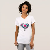 Ava 愛羽 American names in Kanji Tシャツ (正面フル)