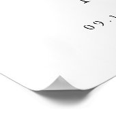 AVA Boho Terracotta & Succulent結婚's Welcome ポスター (角)