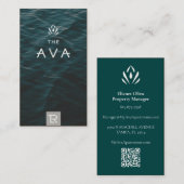 Ava Manager名刺 名刺 (正面/裏面)