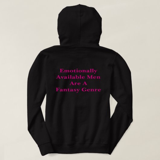 Available Men Hoodie パーカ (デザイン裏面)