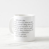 avalanche湖 コーヒーマグカップ (正面左)