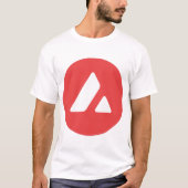 avalanche avax logo Crypto Blockchain Cryptocurren Tシャツ (正面)