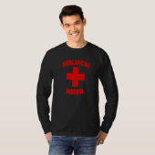 Avalanche Watch Red Font  Tシャツ (正面フル)